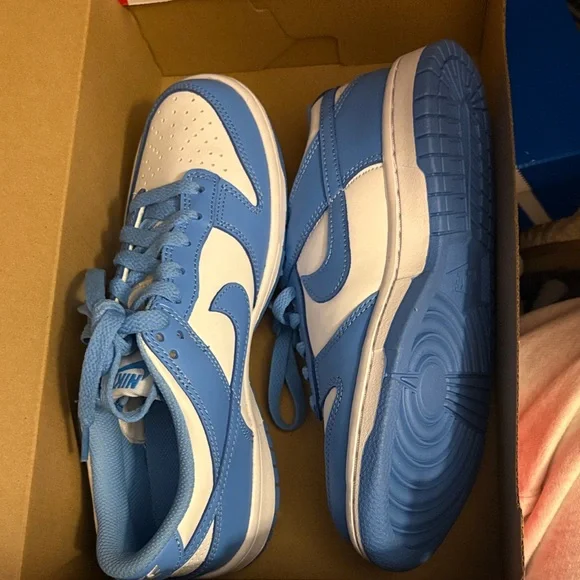 Nike Kids Sky Blue and White Sneakers